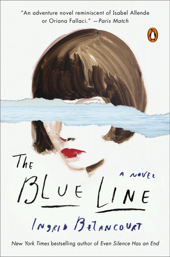 The Blue Line: A Novel book cover by Ingrid Betancourt