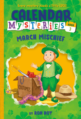 Calendar Mysteries #3: March Mischief (Calendar Mysteries) book cover by Ron Roy