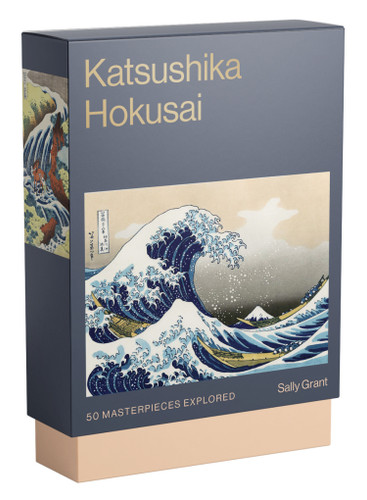 Katsushika Hokusai: 50 Masterpieces Explored book cover by Sally Grant