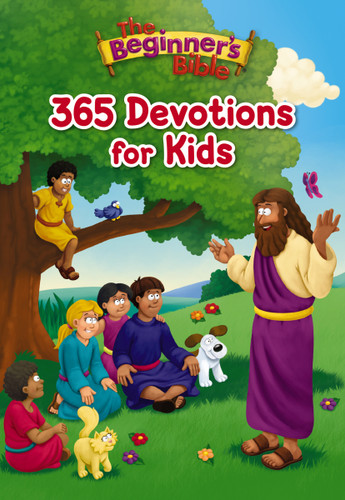 The Beginner's Bible 365 Devotions for Kids (The Beginner's Bible) book cover by The Beginner's Bible