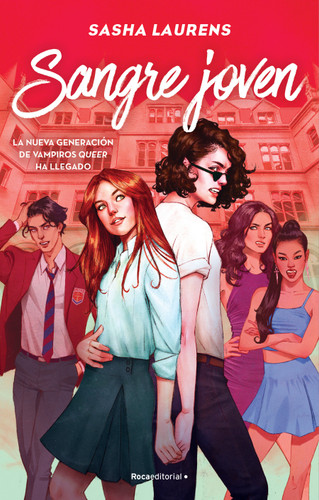 Sangre joven / Youngblood book cover by Sasha Laurens