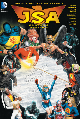 JSA Omnibus Vol. 3 book cover by Geoff Johns, Alex Ross
