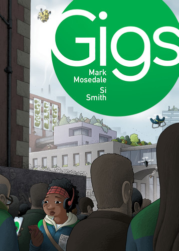 Gigs book cover by Mark Mosedale