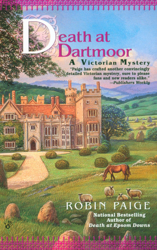 Death at Dartmoor (A Victorian Mystery) book cover by Robin Paige