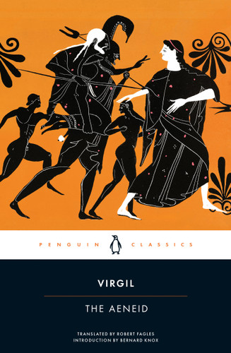 The Aeneid book cover by Virgil