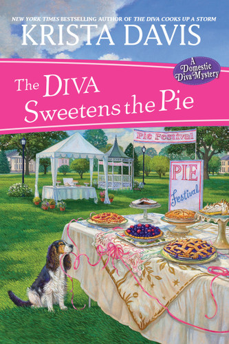 The Diva Sweetens the Pie (A Domestic Diva Mystery) book cover by Krista Davis