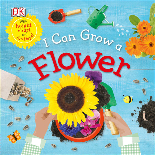 I Can Grow a Flower (Life Cycle Board Books) book cover by DK