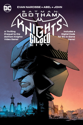 Batman: Gotham Knights - Gilded City book cover by Evan Narcisse