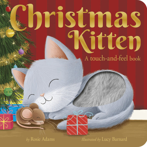 Christmas Kitten: A touch-and-feel book book cover by Rosie Adams