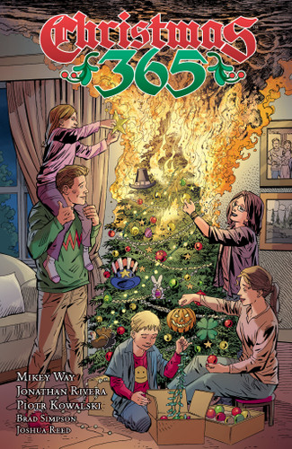 Christmas 365 (Christmas 365) book cover by Mikey Way, Jonathan Rivera