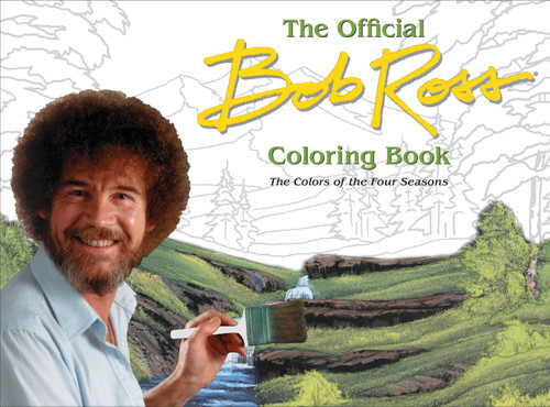 The Official Bob Ross Coloring Book: The Colors of the Four Seasons book cover by Bob Ross
