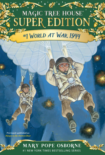 World at War, 1944 (Magic Tree House Super Edition) book cover by Mary Pope Osborne