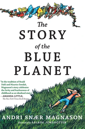 The Story of the Blue Planet book cover by Andri Snaer Magnason