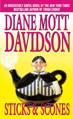 Sticks & Scones (Goldy Bear Culinary Mystery) book cover by Diane Mott Davidson