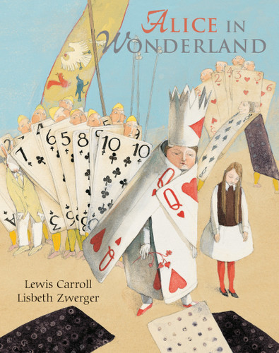 Alice in Wonderland book cover by Lewis Carroll