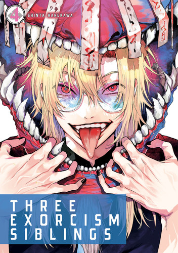 Three Exorcism Siblings Vol.4 (THREE EXORCISM SIBLINGS) book cover by Shinta Harekawa