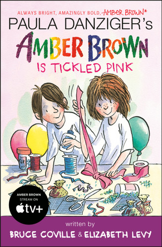 Amber Brown Is Tickled Pink (Amber Brown) book cover by Paula Danziger, Bruce Coville, Elizabeth Levy