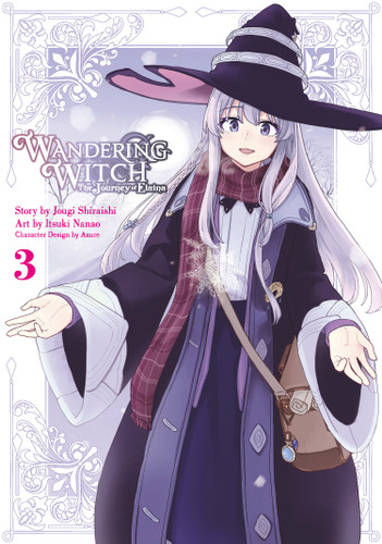 Wandering Witch 03 (Manga): The Journey of Elaina (Wandering Witch: The Journey of Elaina) book cover by Jougi Shiraishi, Itsuki Nanao