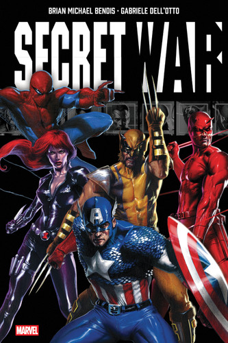 Secret War By Brian Michael Bendis Omnibus Gabriele Dell'Otto Classic Costumes Cover book cover by Brian Michael Bendis