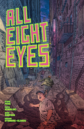 All Eight Eyes book cover by Steve Foxe