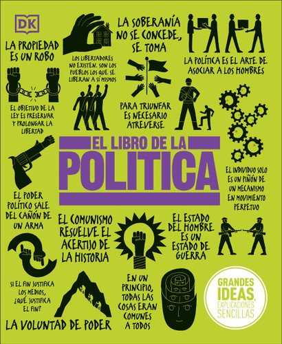 El libro de la política (The Politics Book) (DK Big Ideas) book cover by DK