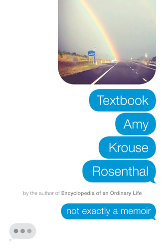 Textbook Amy Krouse Rosenthal book cover by Amy Krouse Rosenthal