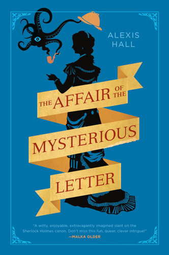 The Affair of the Mysterious Letter book cover by Alexis Hall
