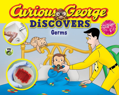 Curious George Discovers Germs (Curious George) book cover by H. A. Rey