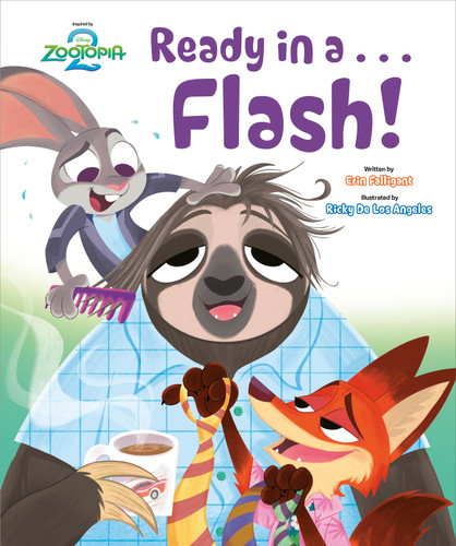 Ready in a ... Flash! (Disney Zootopia 2) book cover by Erin Falligant