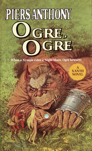 Ogre, Ogre (Xanth) book cover by Piers Anthony