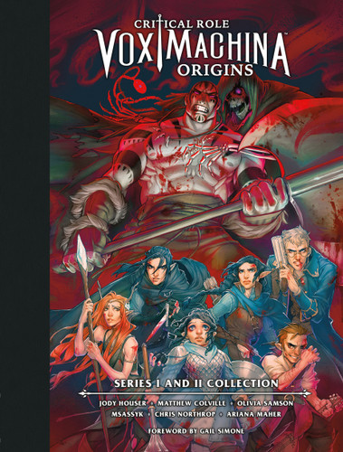 Critical Role: Vox Machina Origins Library Edition: Series I & II Collection book cover by Critical Role, Matthew Colville, Jody Houser