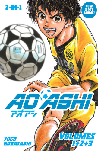 Aoashi (3-in-1 Edition) Volume 1 (Vol. 1,2,3) (Aoashi) book cover by Kobayashi Yuugo