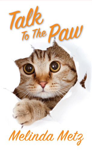 Talk to the Paw book cover by Melinda Metz