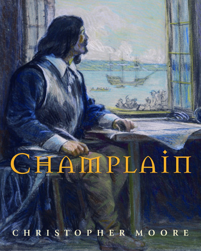 Champlain book cover by Christopher Moore