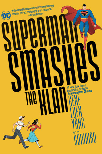 Superman Smashes the Klan book cover by Gene Luen Yang