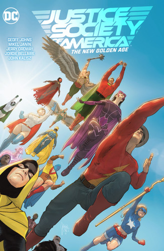 Justice Society of America Vol. 1: The New Golden Age book cover by Geoff Johns