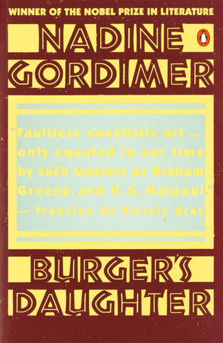 Burger's Daughter book cover by Nadine Gordimer