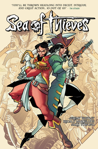 Sea of Thieves (SEA OF THIEVES) book cover by Jeremy Whitley