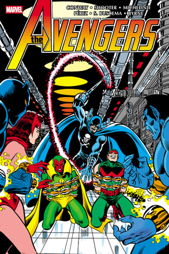 The Avengers Omnibus Vol. 6 book cover by Gerry Conway, Jim Shooter