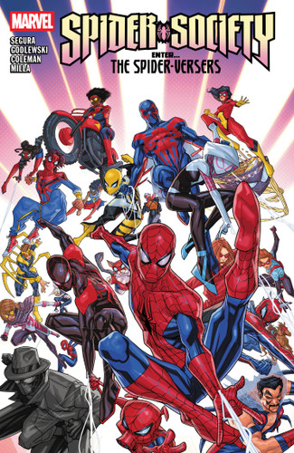 Spider-Society: Enter...the Spider-Versers (SPIDER-SOCIETY) book cover by Alex Segura