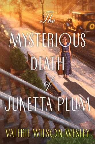 The Mysterious Death of Junetta Plum (A Harriet Stone Mystery) book cover by Valerie Wilson Wesley