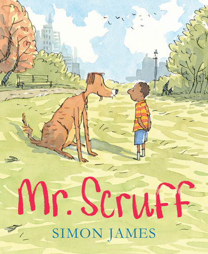 Mr. Scruff book cover by Simon James