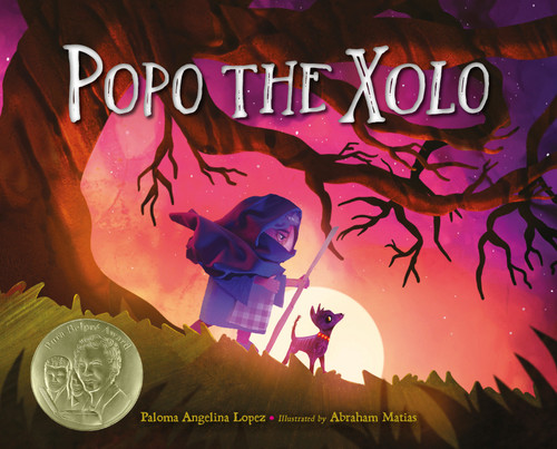 Popo the Xolo book cover by Paloma Angelina Lopez