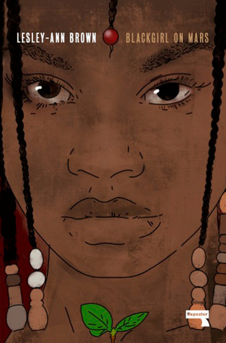 Blackgirl on Mars book cover by Lesley-Ann Brown