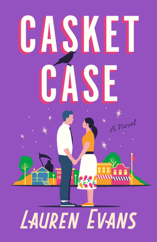 Casket Case: A Novel book cover by Lauren Evans