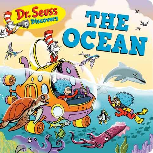 Dr. Seuss Discovers: The Ocean (Dr. Seuss Discovers Board Books) book cover by Dr. Seuss
