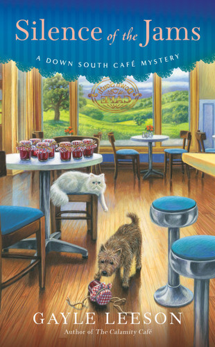 Silence of the Jams (A Down South Café Mystery) book cover by Gayle Leeson