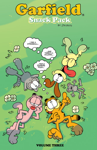 Garfield: Snack Pack Vol. 3 (Garfield) book cover by Mark Evanier, Scott Nickel