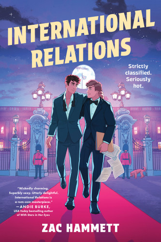 International Relations book cover by Zac Hammett
