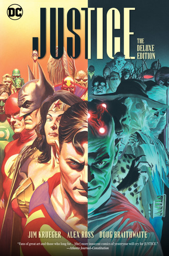 Justice: The Deluxe Edition book cover by Jim Krueger
